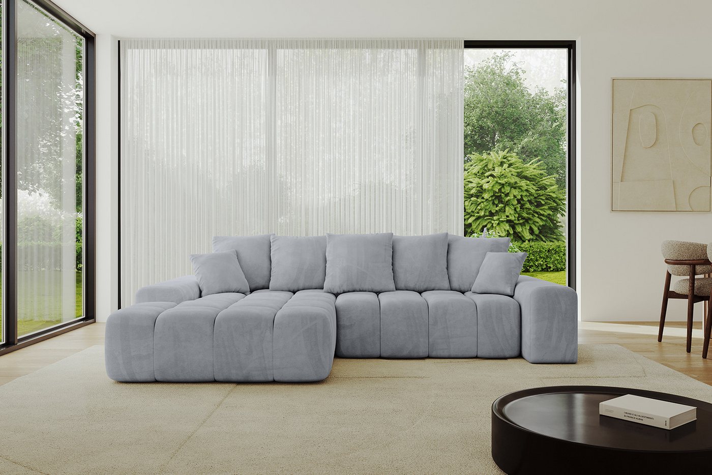 ALTDECOR Ecksofa ENSI-L, Sofa Praktische Bequeme Funktionsecke Couch U-Form Eckcouch, Corner Sofa U-Form Vielseitige Sofa Wohnlandschaft Wohnzimmer ALTDECOR Ecksofa ENSI-L, Sofa Praktische Bequeme Funktionsecke Couch U-Form Eckcouch, Corner Sofa U-Form Vielseitige Sofa Wohnlandschaft Wohnzimmer von ALTDECOR