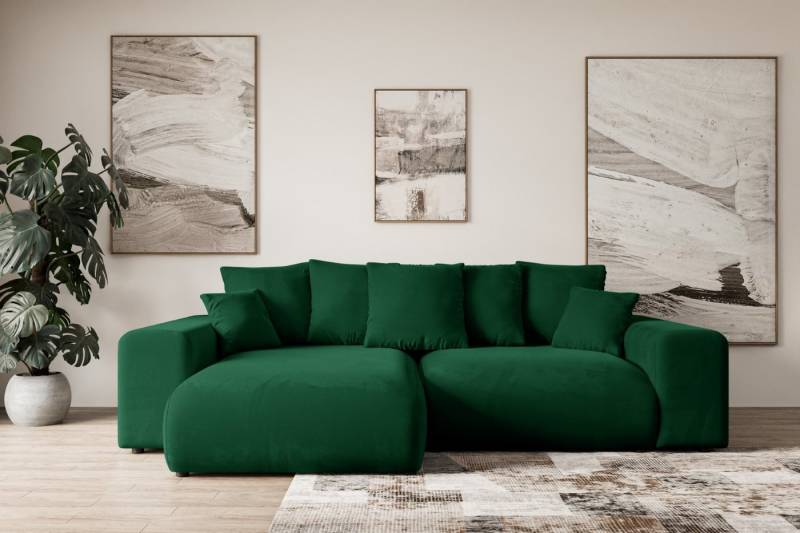 ALTDECOR Ecksofa ESKAR-L, Couch mit Schlaffunktion, Wohnzimmer - Wohnlandschaft, Corner Sofa Bett Eckcouch Couch L-Form Schlafcouch Ausziehbar ALTDECOR Ecksofa ESKAR-L, Couch mit Schlaffunktion, Wohnzimmer - Wohnlandschaft, Corner Sofa Bett Eckcouch Couch L-Form Schlafcouch Ausziehbar von ALTDECOR