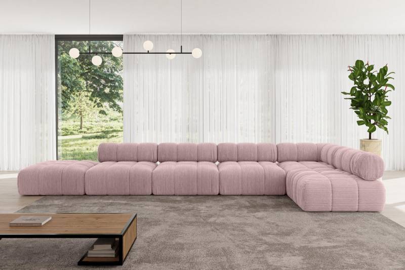 ALTDECOR Ecksofa Favio-L3, Sofa Praktische Bequeme Funktionsecke Couch L-Form Eckcouch, Corner Sofa U-Form Vielseitige Sofa Wohnlandschaft Wohnzimmer von ALTDECOR