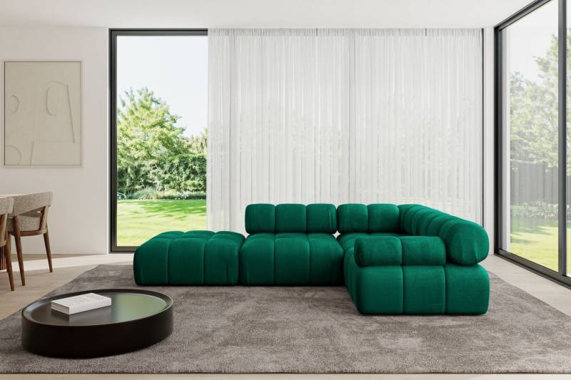 ALTDECOR Ecksofa Felto-L1, Sofa Praktische Bequeme Funktionsecke Couch L-Form Eckcouch, Corner Sofa U-Form Vielseitige Sofa Wohnlandschaft Wohnzimmer von ALTDECOR
