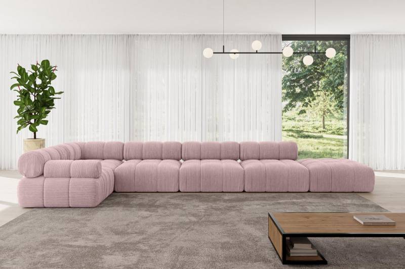 ALTDECOR Ecksofa Felto-L3, Sofa Praktische Bequeme Funktionsecke Couch L-Form Eckcouch, Corner Sofa U-Form Vielseitige Sofa Wohnlandschaft Wohnzimmer von ALTDECOR