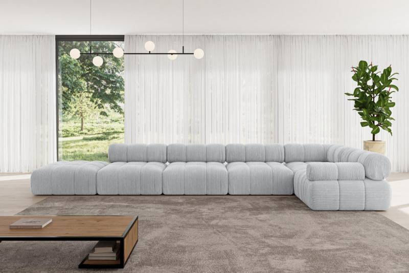 ALTDECOR Ecksofa Felto-L3, Sofa Praktische Bequeme Funktionsecke Couch L-Form Eckcouch, Corner Sofa U-Form Vielseitige Sofa Wohnlandschaft Wohnzimmer von ALTDECOR