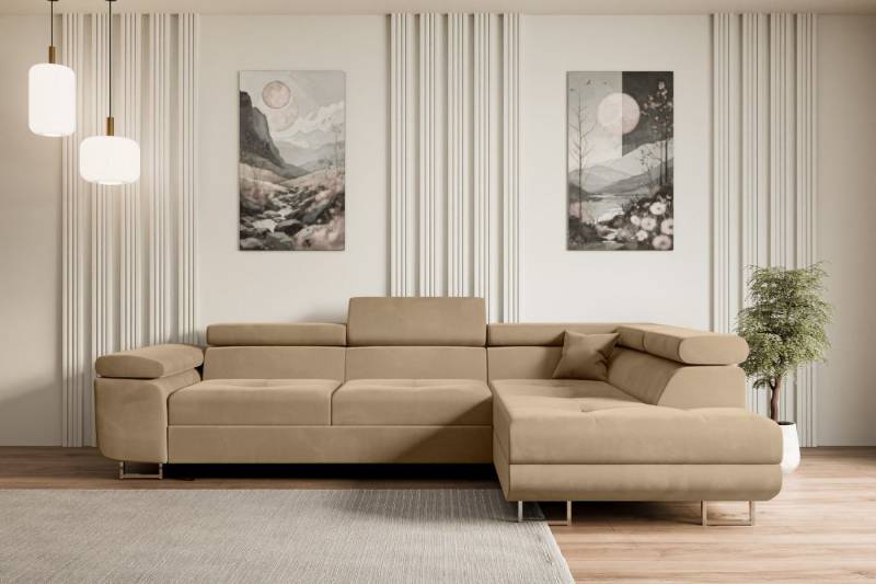 ALTDECOR Ecksofa GUSA-L, Couch mit Schlaffunktion, Wohnzimmer - Wohnlandschaft, Corner Sofa Bett Eckcouch Couch L-Form Schlafcouch Ausziehbar ALTDECOR Ecksofa GUSA-L, Couch mit Schlaffunktion, Wohnzimmer - Wohnlandschaft, Corner Sofa Bett Eckcouch Couch L-Form Schlafcouch Ausziehbar von ALTDECOR