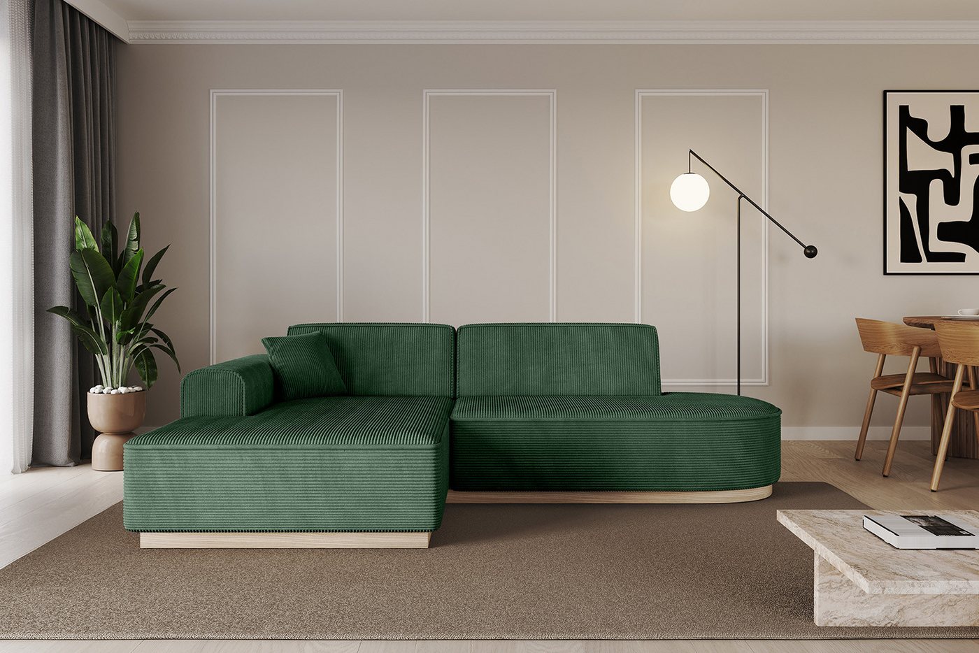 ALTDECOR Ecksofa IREA-L1, Corner Sofa L-Form Vielseitige Sofa Wohnlandschaft Wohnzimmer ALTDECOR Ecksofa IREA-L1, Corner Sofa L-Form Vielseitige Sofa Wohnlandschaft Wohnzimmer von ALTDECOR