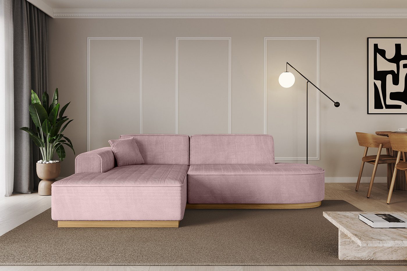ALTDECOR Ecksofa IREA-L1-v2, Corner Sofa L-Form Vielseitige Sofa Wohnlandschaft Wohnzimmer ALTDECOR Ecksofa IREA-L1-v2, Corner Sofa L-Form Vielseitige Sofa Wohnlandschaft Wohnzimmer von ALTDECOR