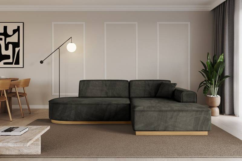 ALTDECOR Ecksofa IREA-L1-v2, Sofa Praktische Bequeme Funktionsecke Couch L-Form Eckcouch, Corner Sofa L-Form Vielseitige Sofa Wohnlandschaft Wohnzimmer von ALTDECOR