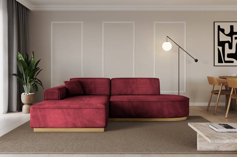 ALTDECOR Ecksofa IREA-L1-v2, Sofa Praktische Bequeme Funktionsecke Couch L-Form Eckcouch, Corner Sofa L-Form Vielseitige Sofa Wohnlandschaft Wohnzimmer von ALTDECOR