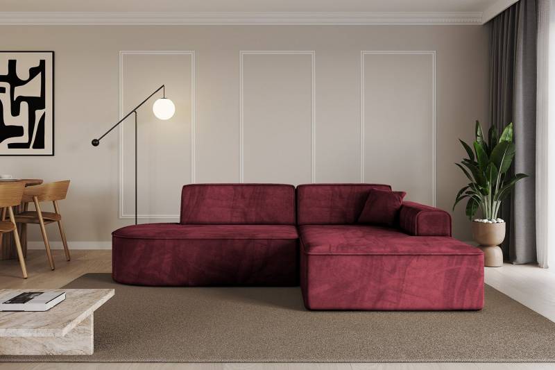 ALTDECOR Ecksofa IREA-L1-v3, Sofa Praktische Bequeme Funktionsecke Couch L-Form Eckcouch, Corner Sofa L-Form Vielseitige Sofa Wohnlandschaft Wohnzimmer von ALTDECOR
