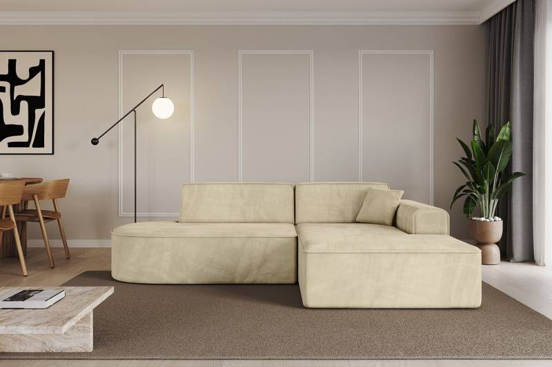 ALTDECOR Ecksofa IREA-L1-v3, Sofa Praktische Bequeme Funktionsecke Couch L-Form Eckcouch, Corner Sofa L-Form Vielseitige Sofa Wohnlandschaft Wohnzimmer von ALTDECOR