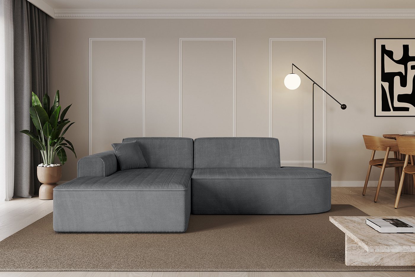 ALTDECOR Ecksofa IREA-L1-v3, Sofa Praktische Bequeme Funktionsecke Couch L-Form Eckcouch, Corner Sofa L-Form Vielseitige Sofa Wohnlandschaft Wohnzimmer ALTDECOR Ecksofa IREA-L1-v3, Sofa Praktische Bequeme Funktionsecke Couch L-Form Eckcouch, Corner Sofa L-Form Vielseitige Sofa Wohnlandschaft Wohnzimmer von ALTDECOR