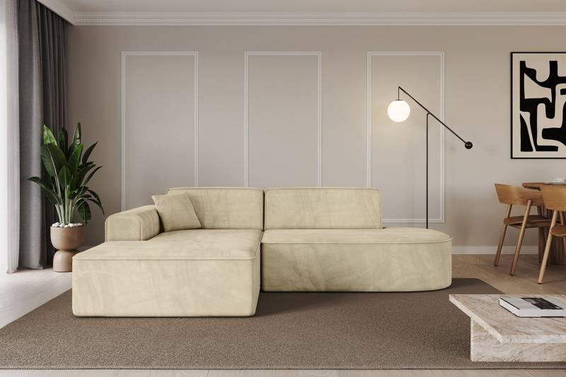 ALTDECOR Ecksofa IREA-L1-v3, Sofa Praktische Bequeme Funktionsecke Couch L-Form Eckcouch, Corner Sofa L-Form Vielseitige Sofa Wohnlandschaft Wohnzimmer von ALTDECOR