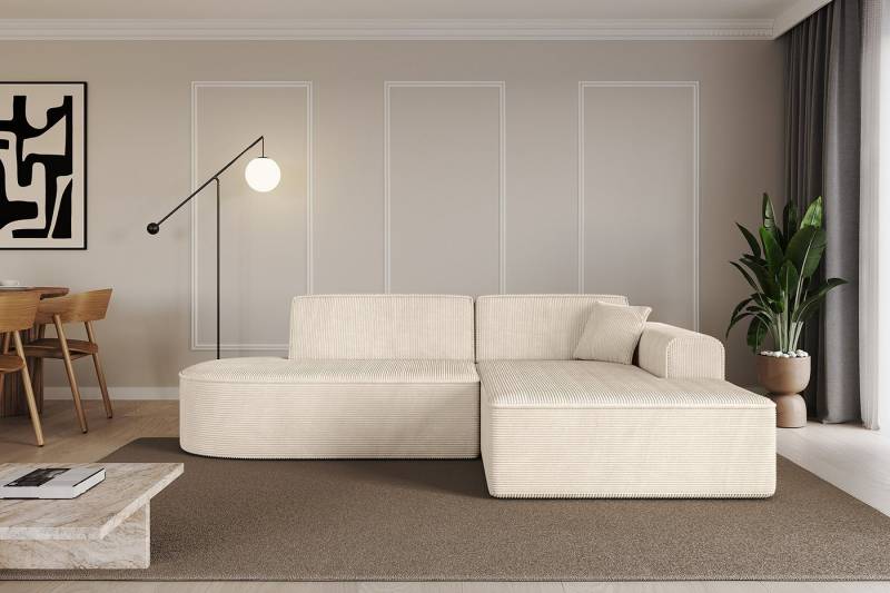 ALTDECOR Ecksofa IREA-L1-v3, Sofa Praktische Bequeme Funktionsecke Couch L-Form Eckcouch, Corner Sofa L-Form Vielseitige Sofa Wohnlandschaft Wohnzimmer von ALTDECOR