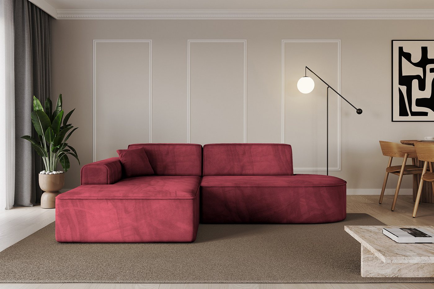 ALTDECOR Ecksofa IREA-L1-v3, Sofa Praktische Bequeme Funktionsecke Couch L-Form Eckcouch, Corner Sofa L-Form Vielseitige Sofa Wohnlandschaft Wohnzimmer ALTDECOR Ecksofa IREA-L1-v3, Sofa Praktische Bequeme Funktionsecke Couch L-Form Eckcouch, Corner Sofa L-Form Vielseitige Sofa Wohnlandschaft Wohnzimmer von ALTDECOR