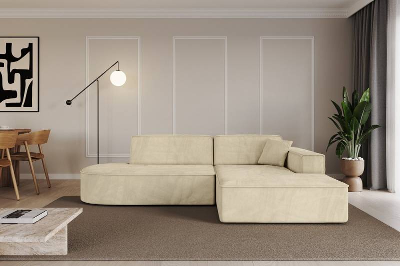 ALTDECOR Ecksofa IREA-L1-v4, Sofa Praktische Bequeme Funktionsecke Couch L-Form Eckcouch, Corner Sofa L-Form Vielseitige Sofa Wohnlandschaft Wohnzimmer von ALTDECOR