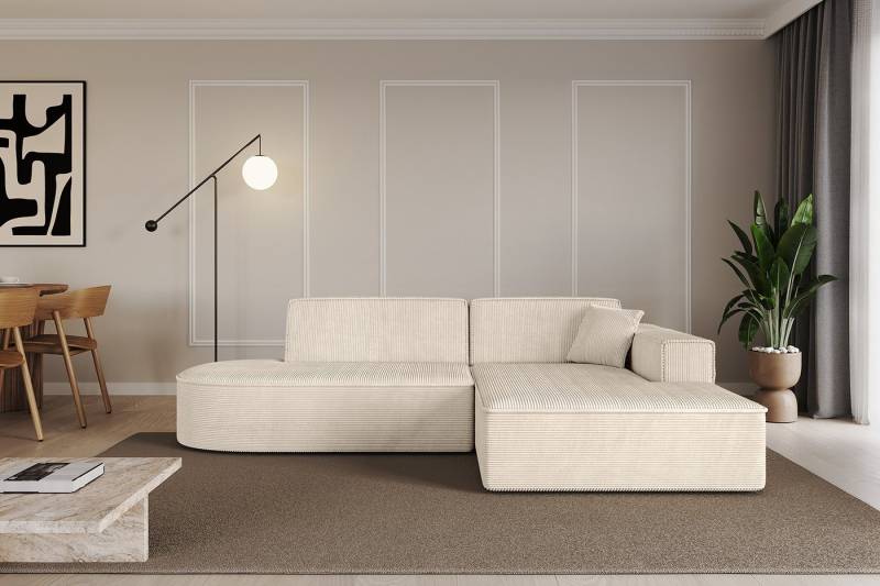 ALTDECOR Ecksofa IREA-L1-v4, Sofa Praktische Bequeme Funktionsecke Couch L-Form Eckcouch, Corner Sofa L-Form Vielseitige Sofa Wohnlandschaft Wohnzimmer von ALTDECOR