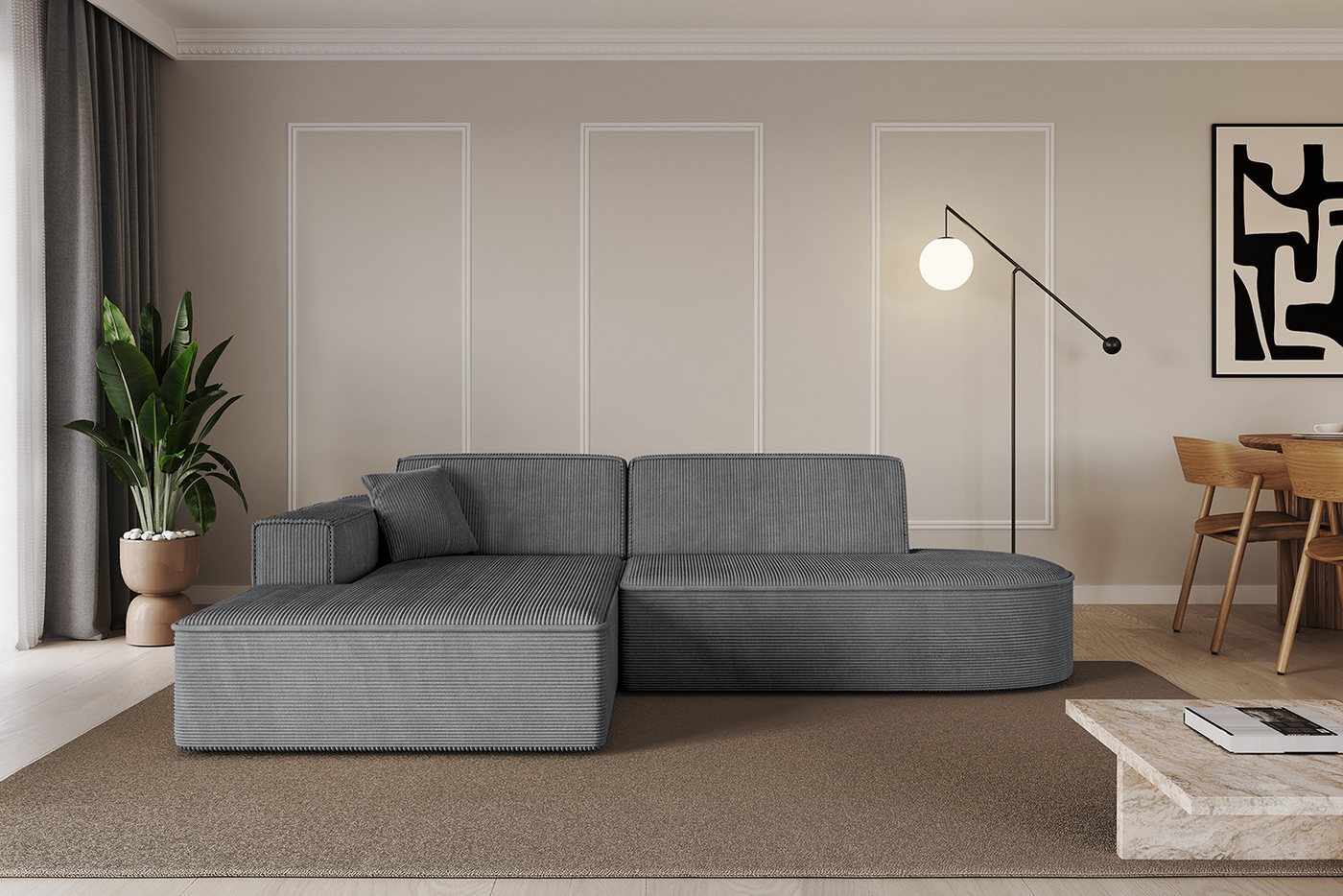 ALTDECOR Ecksofa IREA-L1-v4, Sofa Praktische Bequeme Funktionsecke Couch L-Form Eckcouch, Corner Sofa L-Form Vielseitige Sofa Wohnlandschaft Wohnzimmer ALTDECOR Ecksofa IREA-L1-v4, Sofa Praktische Bequeme Funktionsecke Couch L-Form Eckcouch, Corner Sofa L-Form Vielseitige Sofa Wohnlandschaft Wohnzimmer von ALTDECOR