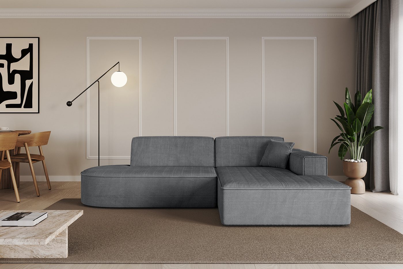 ALTDECOR Ecksofa IREA-L1-v4, Sofa Praktische Bequeme Funktionsecke Couch L-Form Eckcouch, Corner Sofa L-Form Vielseitige Sofa Wohnlandschaft Wohnzimmer ALTDECOR Ecksofa IREA-L1-v4, Sofa Praktische Bequeme Funktionsecke Couch L-Form Eckcouch, Corner Sofa L-Form Vielseitige Sofa Wohnlandschaft Wohnzimmer von ALTDECOR