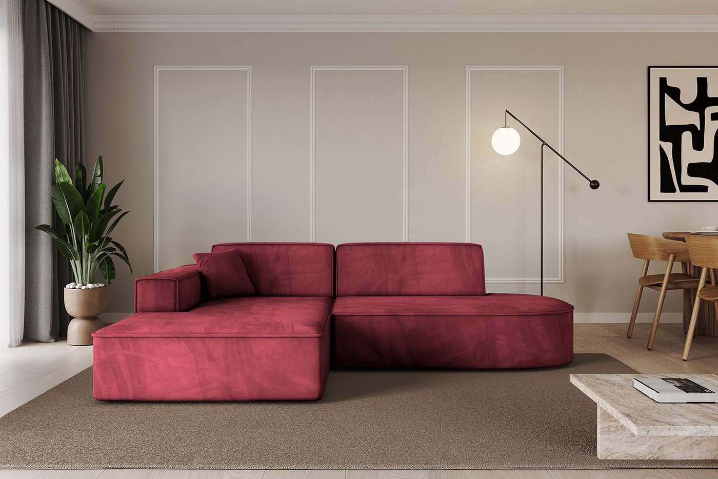 ALTDECOR Ecksofa IREA-L1-v4, Sofa Praktische Bequeme Funktionsecke Couch L-Form Eckcouch, Corner Sofa L-Form Vielseitige Sofa Wohnlandschaft Wohnzimmer ALTDECOR Ecksofa IREA-L1-v4, Sofa Praktische Bequeme Funktionsecke Couch L-Form Eckcouch, Corner Sofa L-Form Vielseitige Sofa Wohnlandschaft Wohnzimmer von ALTDECOR