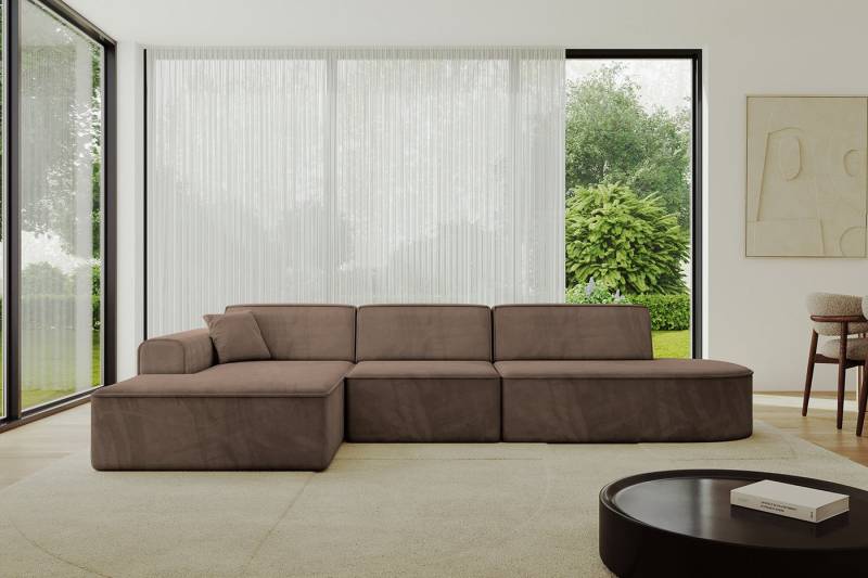ALTDECOR Ecksofa IREA-L2-v3, Corner Sofa L-Form Vielseitige Sofa Wohnlandschaft Wohnzimmer von ALTDECOR