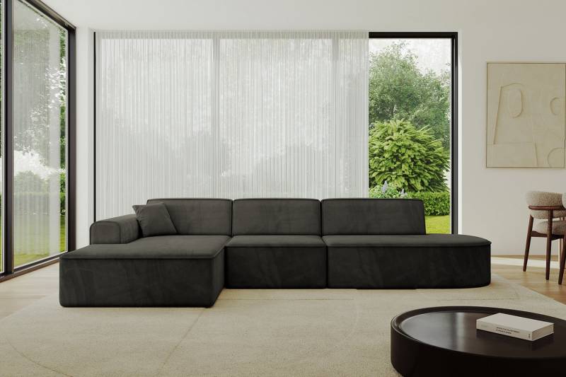 ALTDECOR Ecksofa IREA-L2-v3, Sofa Praktische Bequeme Funktionsecke Couch L-Form Eckcouch, Corner Sofa L-Form Vielseitige Sofa Wohnlandschaft Wohnzimmer von ALTDECOR