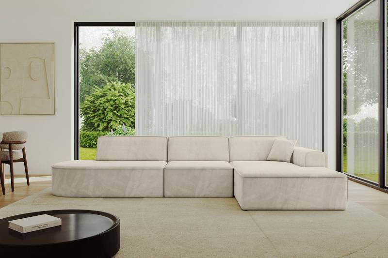 ALTDECOR Ecksofa IREA-L2-v3, Sofa Praktische Bequeme Funktionsecke Couch L-Form Eckcouch, Corner Sofa L-Form Vielseitige Sofa Wohnlandschaft Wohnzimmer von ALTDECOR