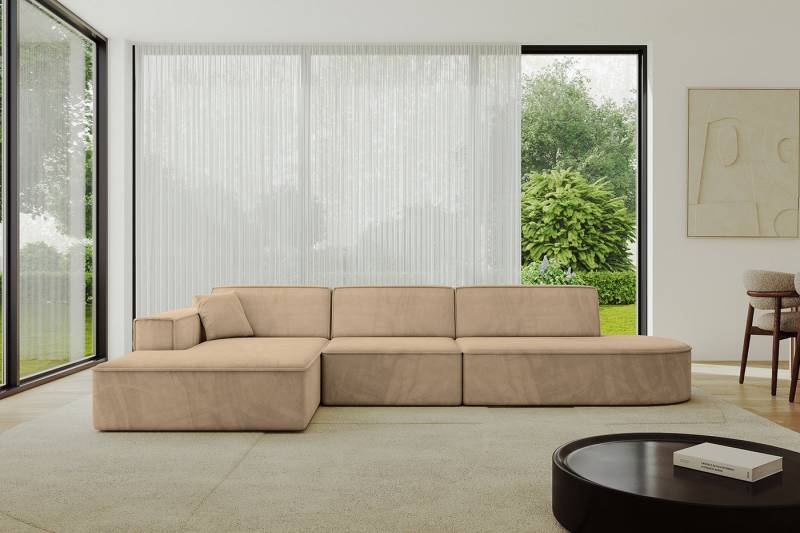 ALTDECOR Ecksofa IREA-L2-v4, Corner Sofa L-Form Vielseitige Sofa Wohnlandschaft Wohnzimmer von ALTDECOR
