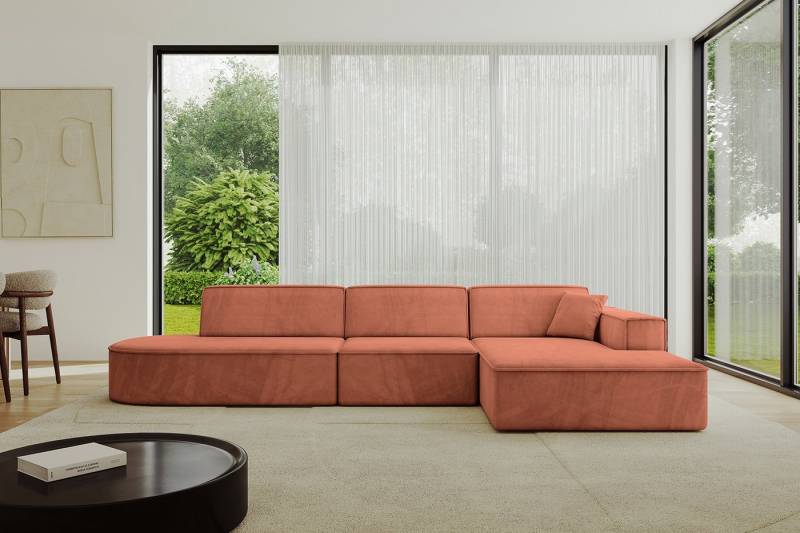 ALTDECOR Ecksofa IREA-L2-v4, Sofa Praktische Bequeme Funktionsecke Couch L-Form Eckcouch, Corner Sofa L-Form Vielseitige Sofa Wohnlandschaft Wohnzimmer von ALTDECOR