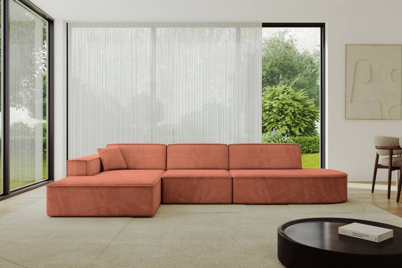 ALTDECOR Ecksofa IREA-L2-v4, Sofa Praktische Bequeme Funktionsecke Couch L-Form Eckcouch, Corner Sofa L-Form Vielseitige Sofa Wohnlandschaft Wohnzimmer von ALTDECOR