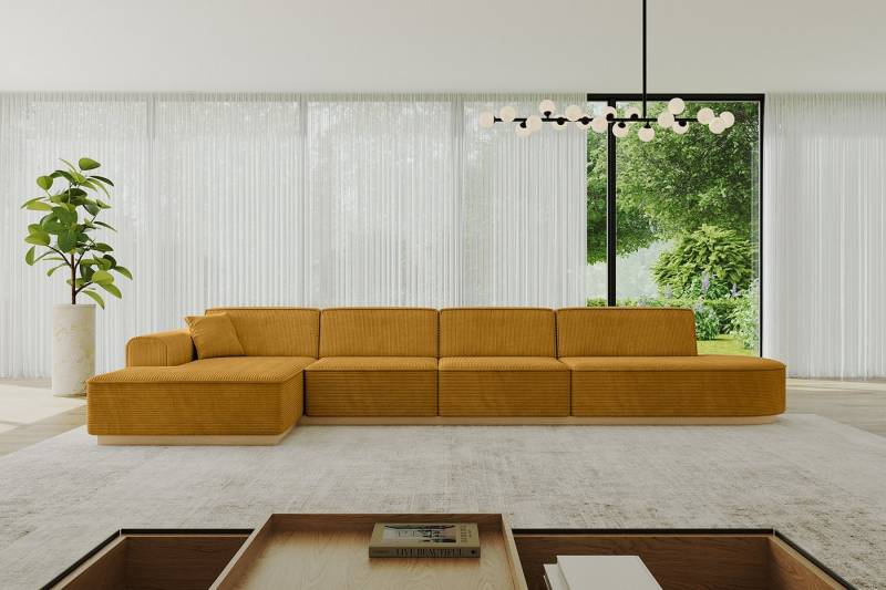 ALTDECOR Ecksofa IREA-L3-v2, Corner Sofa L-Form Vielseitige Sofa Wohnlandschaft Wohnzimmer ALTDECOR Ecksofa IREA-L3-v2, Corner Sofa L-Form Vielseitige Sofa Wohnlandschaft Wohnzimmer von ALTDECOR