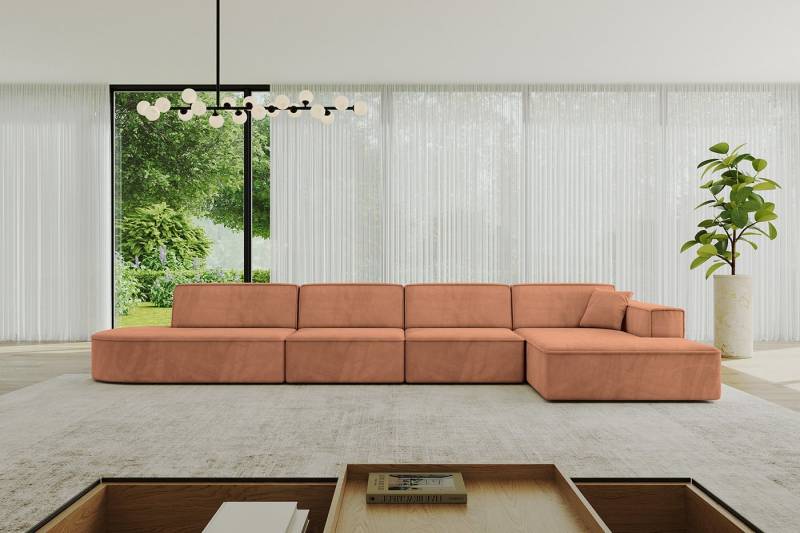 ALTDECOR Ecksofa IREA-L3-v4, Sofa Praktische Bequeme Funktionsecke Couch L-Form Eckcouch, Corner Sofa L-Form Vielseitige Sofa Wohnlandschaft Wohnzimmer von ALTDECOR