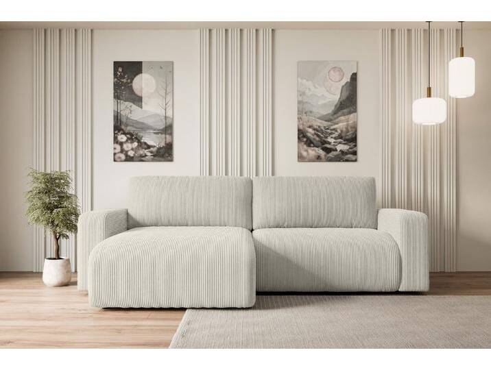 ALTDECOR Ecksofa KLEEA-L, Couch mit Schlaffunktion, Wohnzimmer - Wohnlandschaft, Corner Sofa Bett Eckcouch Couch L-Form Schlafcouch Ausziehbar von ALTDECOR