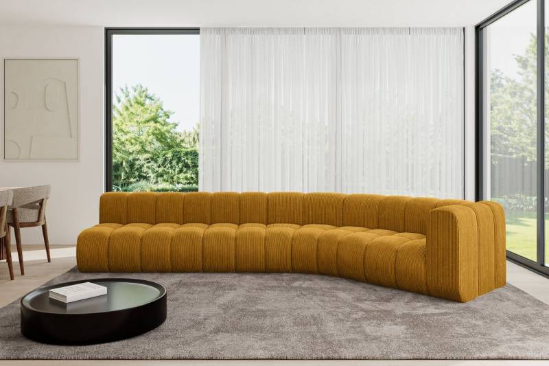ALTDECOR Ecksofa Karex-L2, Corner Sofa U-Form Vielseitige Sofa Wohnlandschaft Wohnzimmer, FORWARDER_CURBSIDE von ALTDECOR
