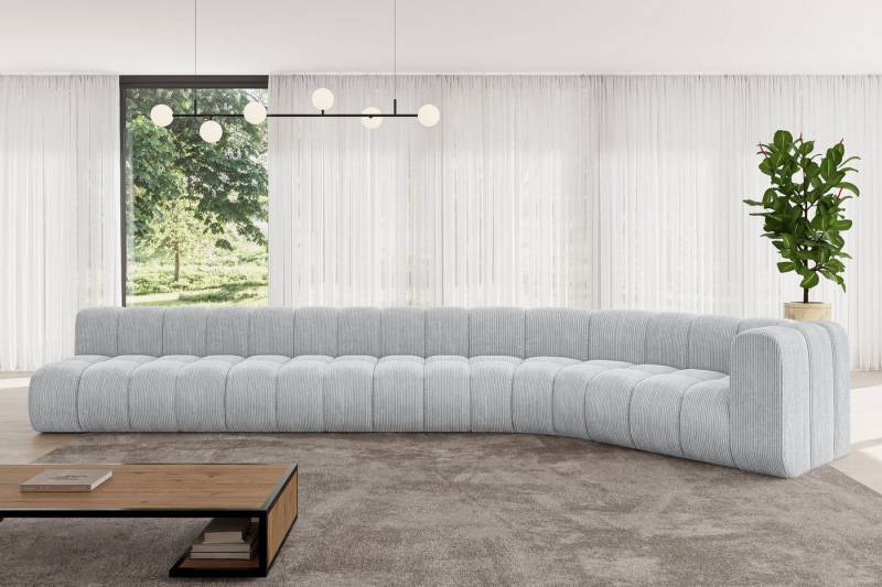 ALTDECOR Ecksofa Karex-L3, Corner Sofa U-Form Vielseitige Sofa Wohnlandschaft Wohnzimmer, FORWARDER_CURBSIDE von ALTDECOR