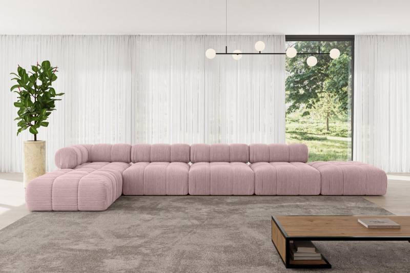 ALTDECOR Ecksofa Kerru-L3, Sofa Praktische Bequeme Funktionsecke Couch L-Form Eckcouch, Corner Sofa U-Form Vielseitige Sofa Wohnlandschaft Wohnzimmer von ALTDECOR