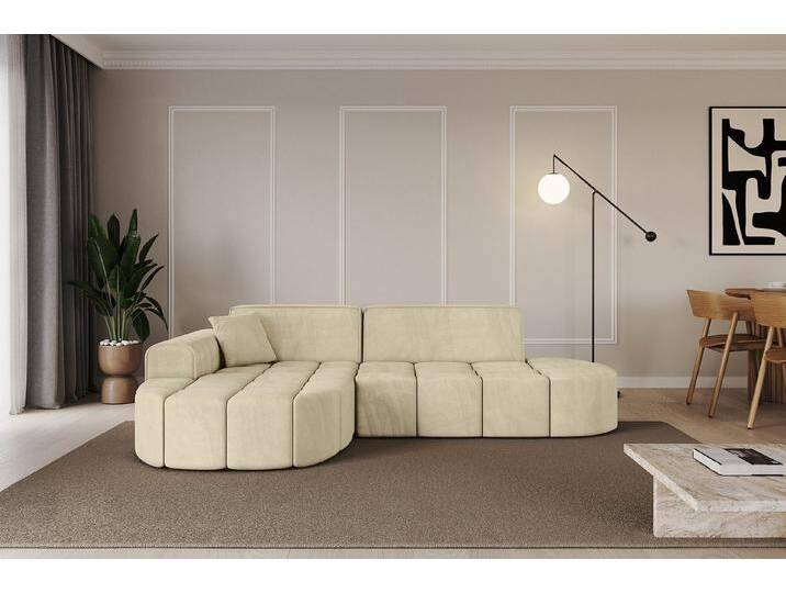 ALTDECOR Ecksofa Livo-L1, Sofa Praktische Bequeme Funktionsecke Couch L-Form Eckcouch, Corner Sofa L-Form Vielseitige Sofa Wohnlandschaft Wohnzimmer von ALTDECOR