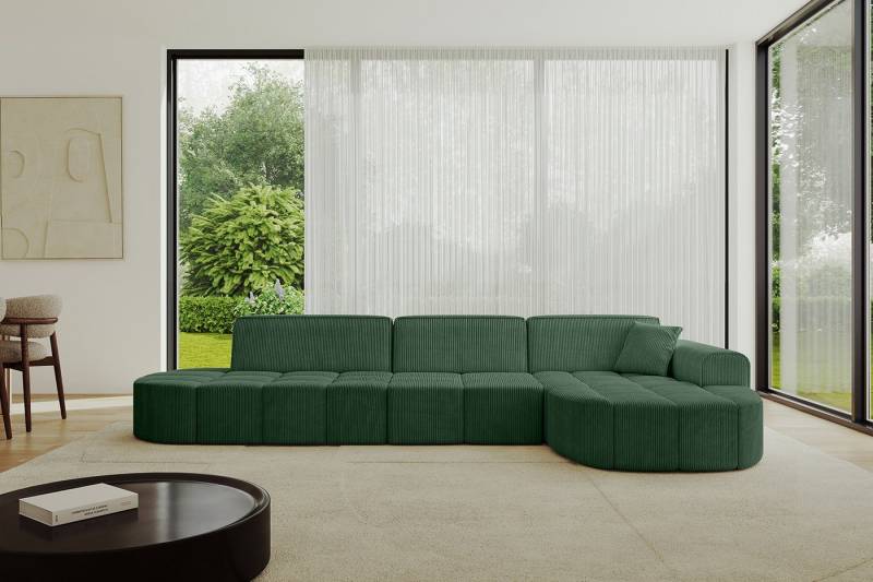 ALTDECOR Ecksofa Livo-L2, Sofa Praktische Bequeme Funktionsecke Couch L-Form Eckcouch, Corner Sofa L-Form Vielseitige Sofa Wohnlandschaft Wohnzimmer von ALTDECOR