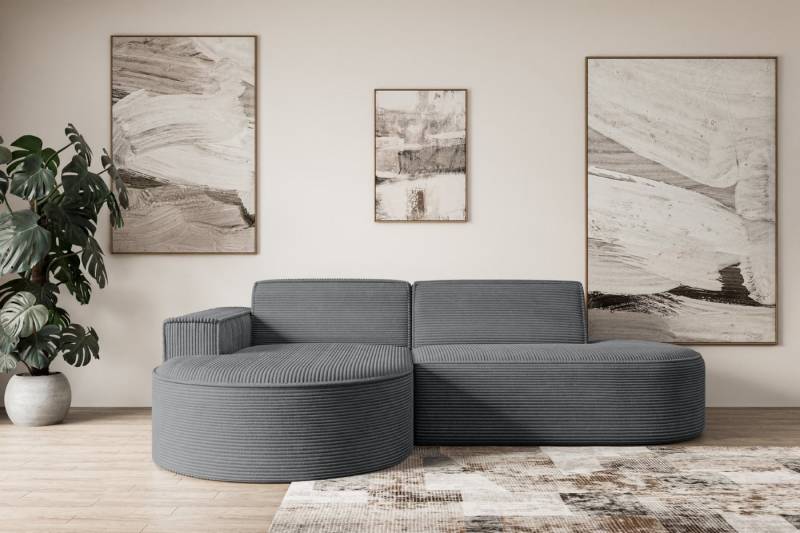 ALTDECOR Ecksofa MARI-L1, Sofa Praktische Bequeme Funktionsecke Couch L-Form Eckcouch, Corner Sofa U-Form Vielseitige Sofa Wohnlandschaft Wohnzimmer von ALTDECOR