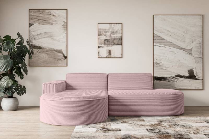 ALTDECOR Ecksofa MARI-L1, Sofa Praktische Bequeme Funktionsecke Couch L-Form Eckcouch, Corner Sofa U-Form Vielseitige Sofa Wohnlandschaft Wohnzimmer von ALTDECOR