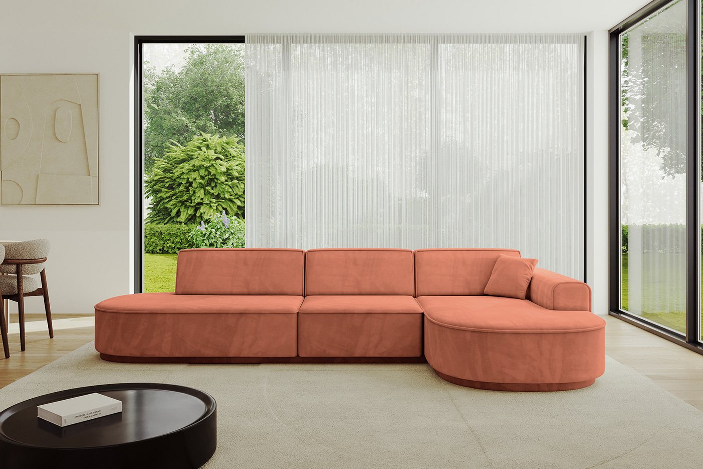 ALTDECOR Ecksofa MARI-L2, Sofa Praktische Bequeme Funktionsecke Couch L-Form Eckcouch, Corner Sofa L-Form Vielseitige Sofa Wohnlandschaft Wohnzimmer von ALTDECOR