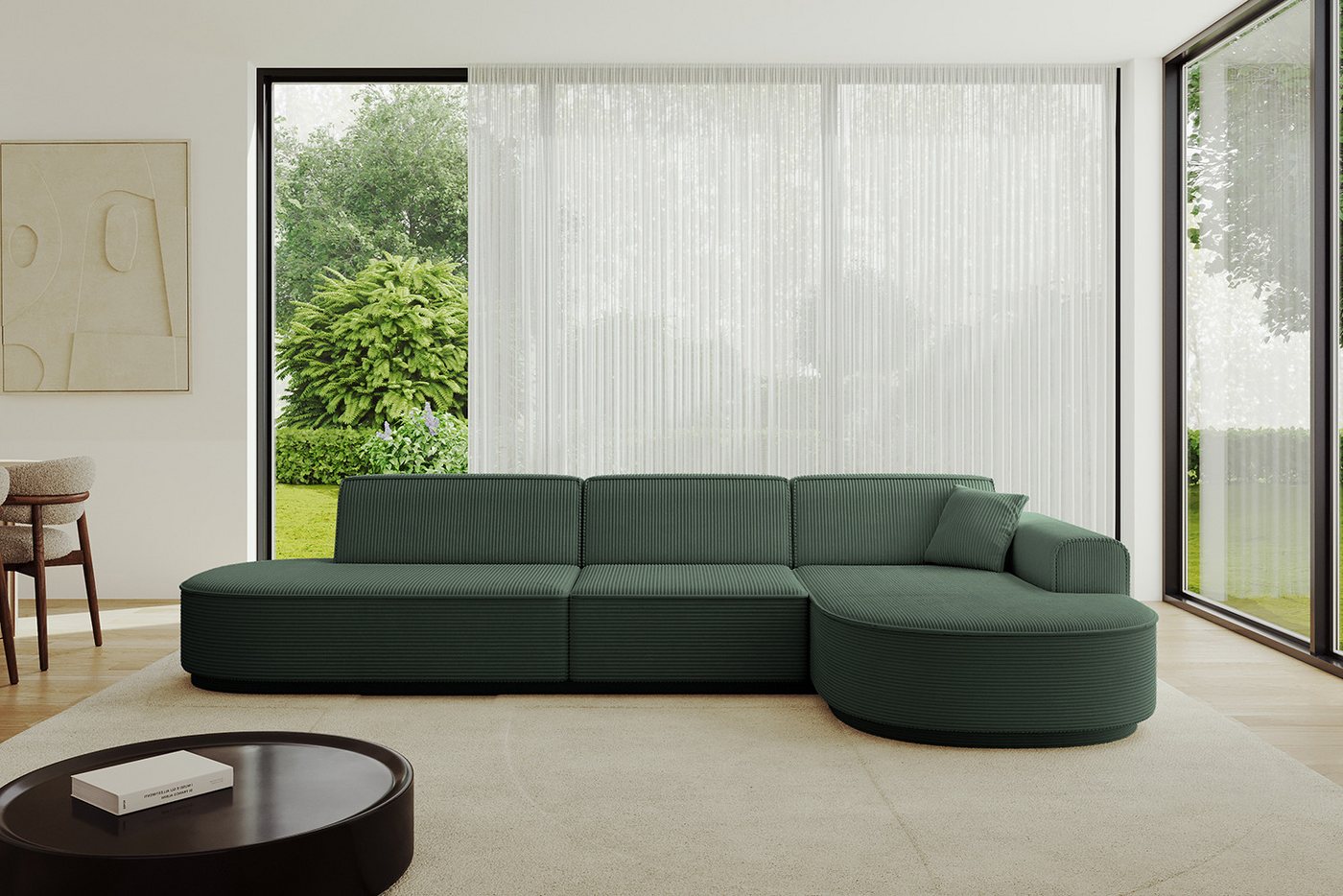 ALTDECOR Ecksofa MARI-L2, Sofa Praktische Bequeme Funktionsecke Couch L-Form Eckcouch, Corner Sofa L-Form Vielseitige Sofa Wohnlandschaft Wohnzimmer von ALTDECOR