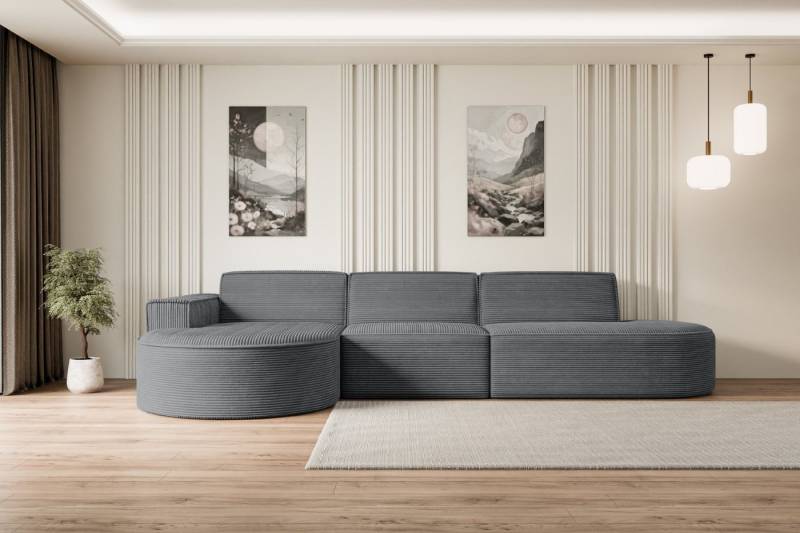 ALTDECOR Ecksofa MARI-L2, Sofa Praktische Bequeme Funktionsecke Couch L-Form Eckcouch, Corner Sofa U-Form Vielseitige Sofa Wohnlandschaft Wohnzimmer von ALTDECOR