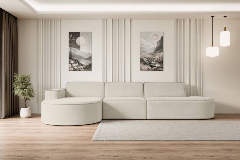 ALTDECOR Ecksofa MARI-L2, Sofa Praktische Bequeme Funktionsecke Couch L-Form Eckcouch, Corner Sofa U-Form Vielseitige Sofa Wohnlandschaft Wohnzimmer von ALTDECOR