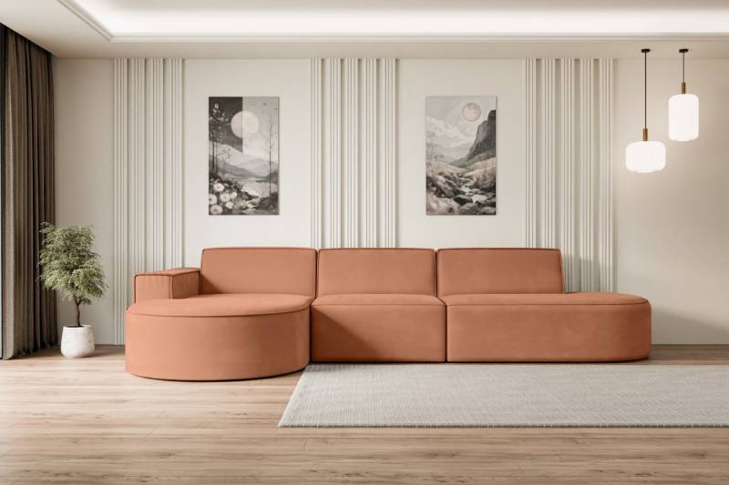 ALTDECOR Ecksofa MARI-L2, Sofa Praktische Bequeme Funktionsecke Couch L-Form Eckcouch, Corner Sofa U-Form Vielseitige Sofa Wohnlandschaft Wohnzimmer von ALTDECOR