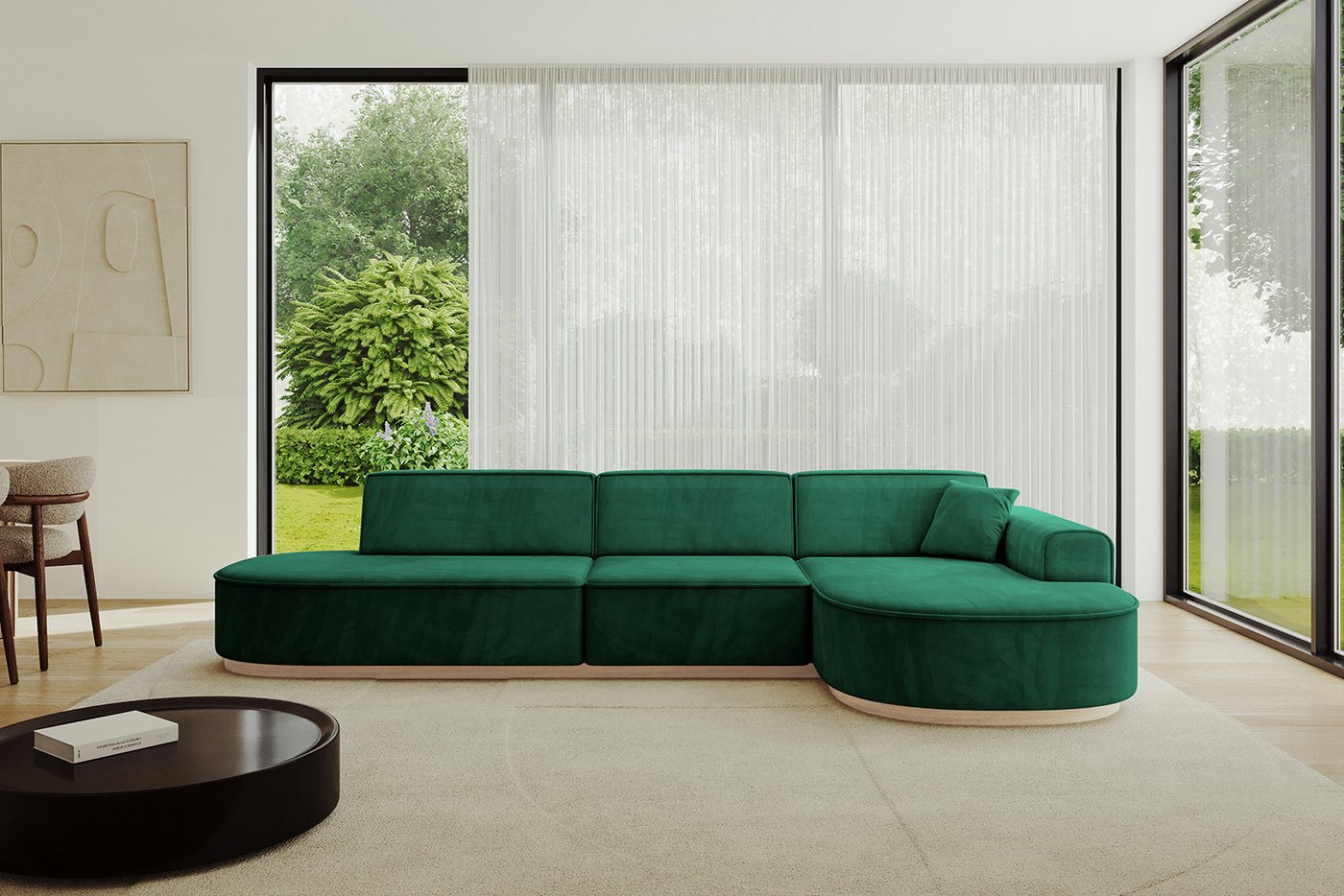 ALTDECOR Ecksofa MARI-L2-v1, Sofa Praktische Bequeme Funktionsecke Couch L-Form Eckcouch, Corner Sofa L-Form Vielseitige Sofa Wohnlandschaft Wohnzimmer von ALTDECOR