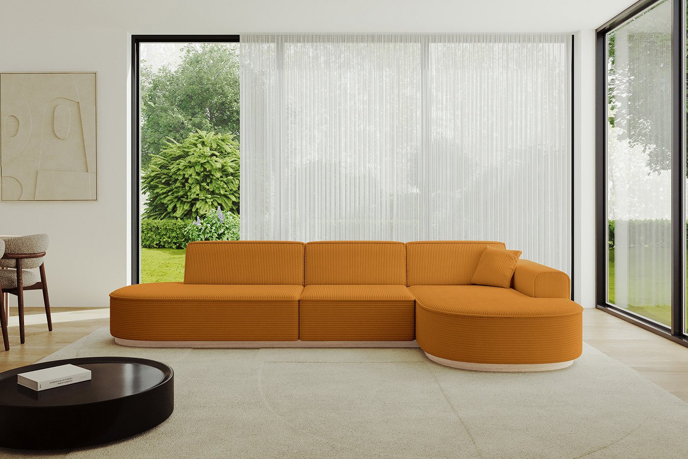 ALTDECOR Ecksofa MARI-L2-v1, Sofa Praktische Bequeme Funktionsecke Couch L-Form Eckcouch, Corner Sofa L-Form Vielseitige Sofa Wohnlandschaft Wohnzimmer von ALTDECOR
