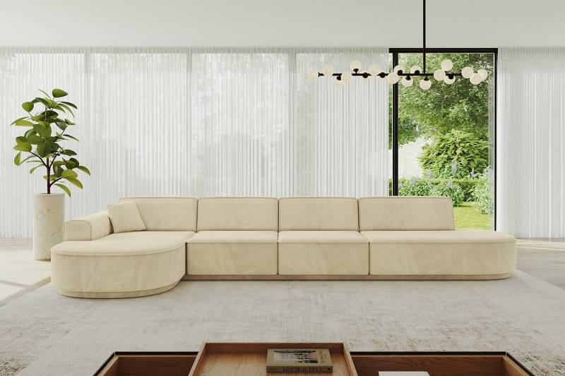 ALTDECOR Ecksofa MARI-L3, Sofa Praktische Bequeme Funktionsecke Couch L-Form Eckcouch, Corner Sofa L-Form Vielseitige Sofa Wohnlandschaft Wohnzimmer von ALTDECOR