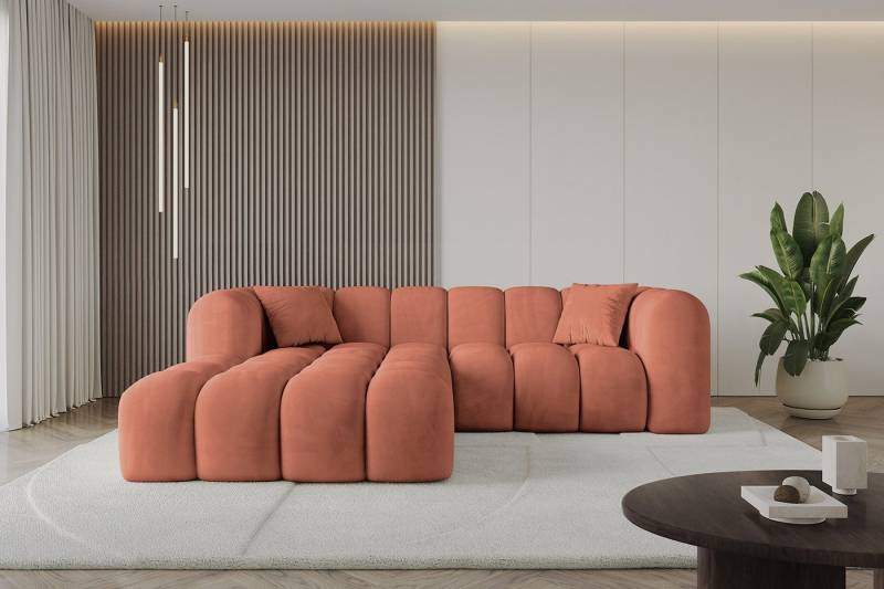 ALTDECOR Ecksofa OLEA-L1, Sofa Praktische Bequeme Funktionsecke Couch L-Form Eckcouch, Corner Sofa U-Form Vielseitige Sofa Wohnlandschaft Wohnzimmer von ALTDECOR