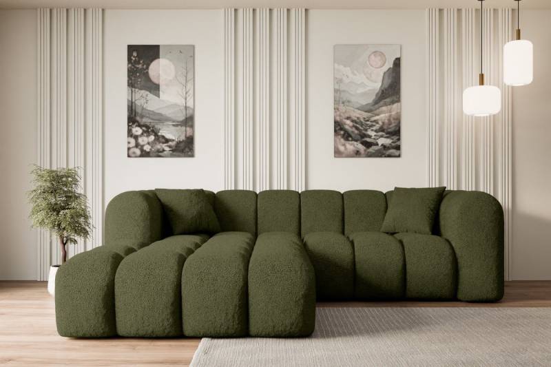 ALTDECOR Ecksofa OLEA-L1, Sofa Praktische Bequeme Funktionsecke Couch L-Form Eckcouch, Corner Sofa U-Form Vielseitige Sofa Wohnlandschaft Wohnzimmer von ALTDECOR