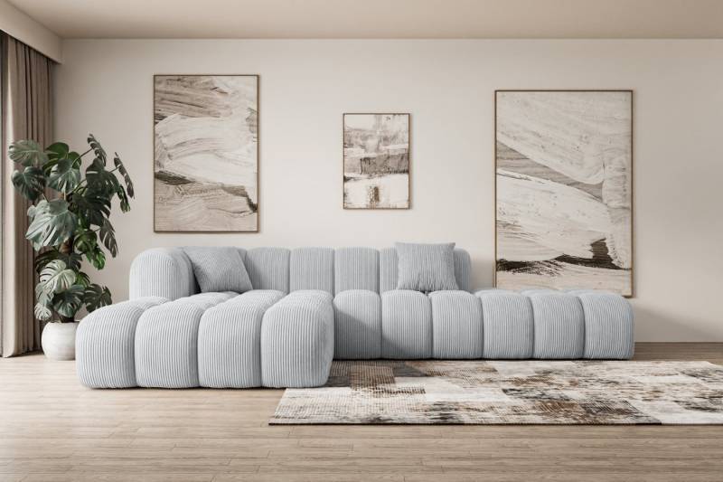 ALTDECOR Ecksofa OLEA-L2, Sofa Praktische Bequeme Funktionsecke Couch L-Form Eckcouch, Corner Sofa U-Form Vielseitige Sofa Wohnlandschaft Wohnzimmer von ALTDECOR