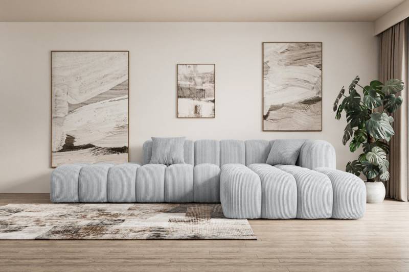 ALTDECOR Ecksofa OLEA-L2, Sofa Praktische Bequeme Funktionsecke Couch L-Form Eckcouch, Corner Sofa U-Form Vielseitige Sofa Wohnlandschaft Wohnzimmer von ALTDECOR